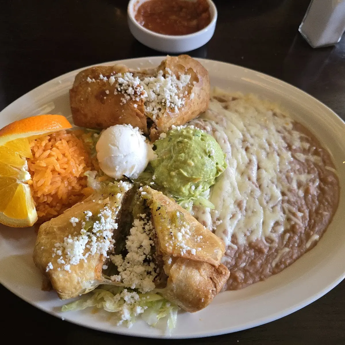 Chile Relleno & Enchilada Combo
