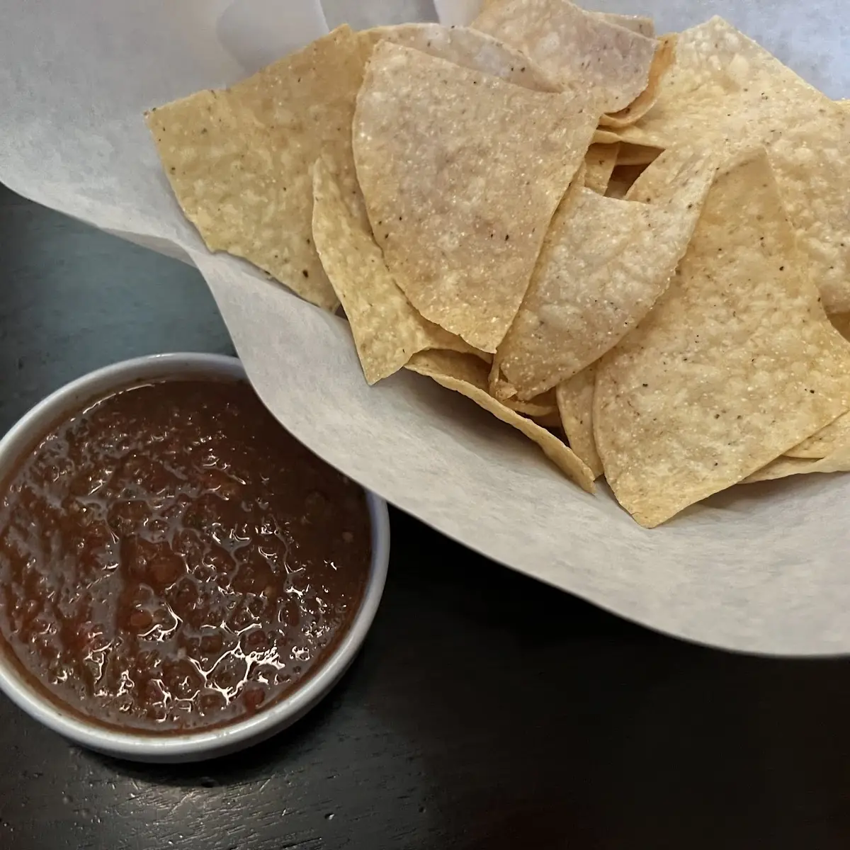 Complimentary Chips and Salsa