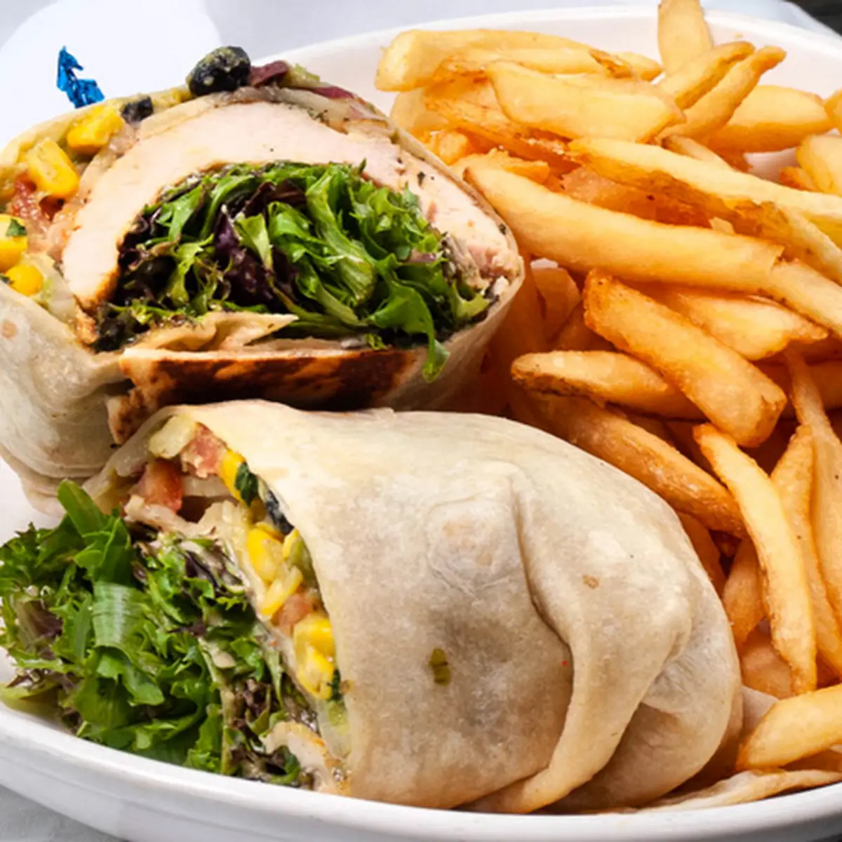 Santorini Chicken Wrap
