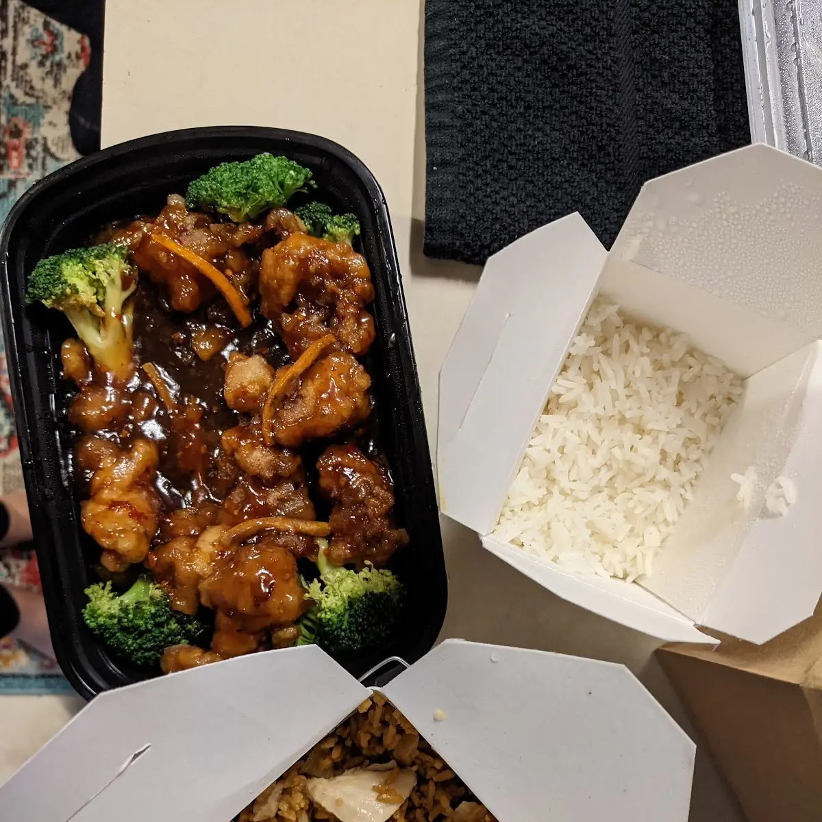 Rice and Chicken Fried Rice