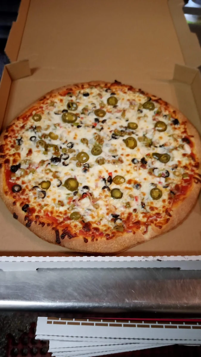 It Is Called a Large Supreme Pizza
