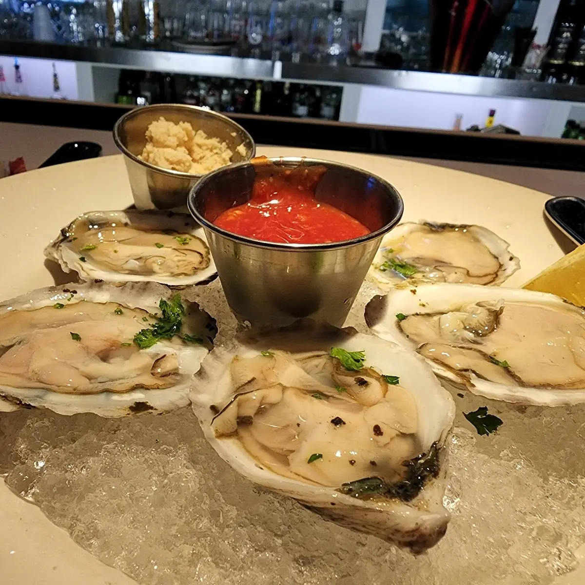 Oysters on the Half Shell