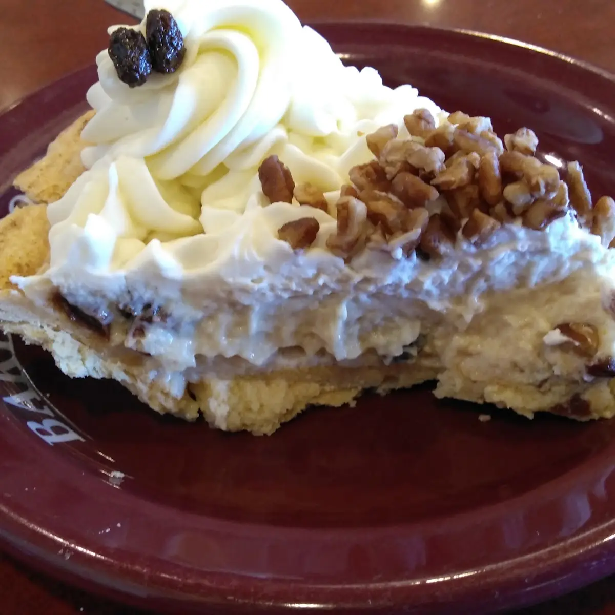 Sour Cream and Raisin Pie