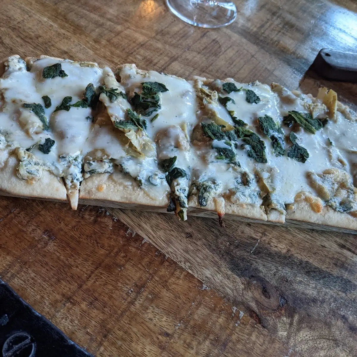 Flatbread - Spinach Artichoke