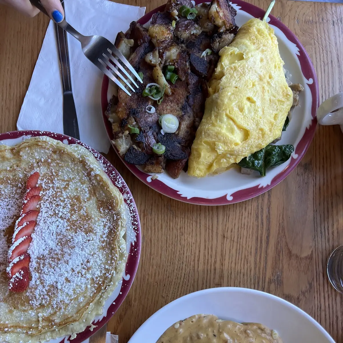 Smoked Kielbasa Omelette