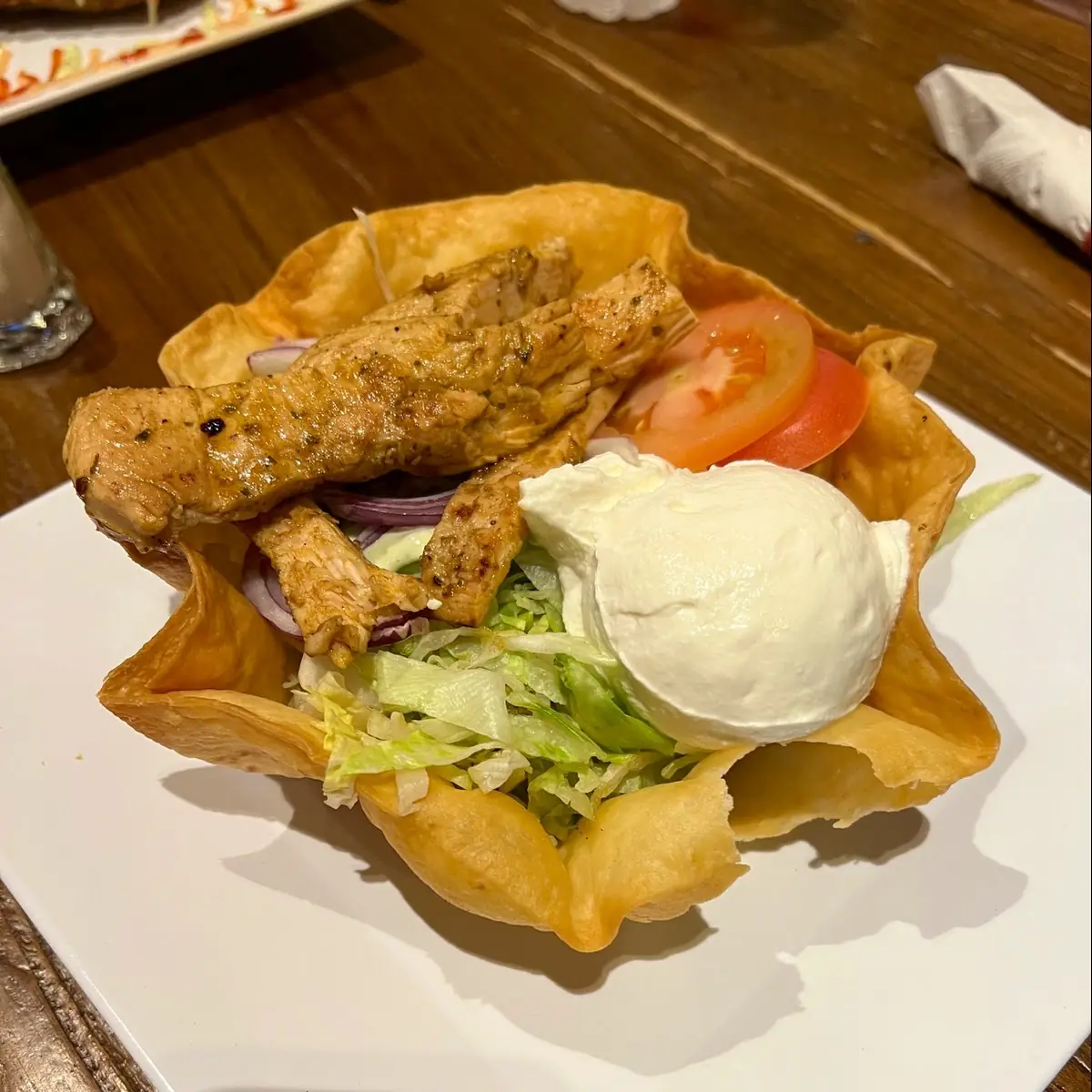 Pollo Chicken Taco Salad
