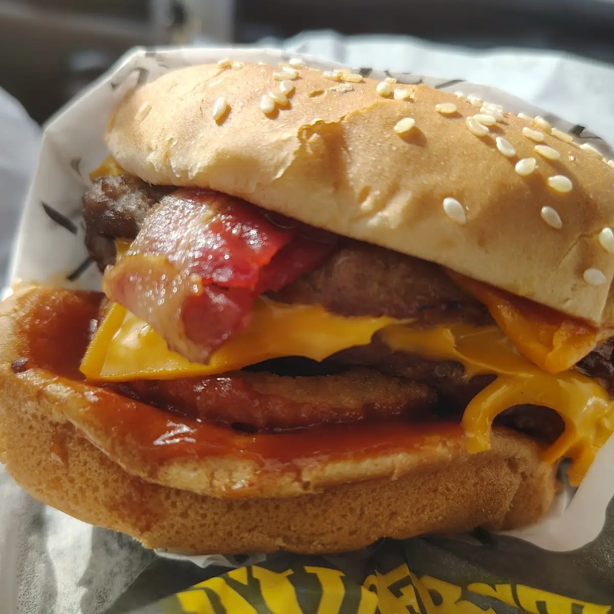 Double Western Bacon Cheeseburger