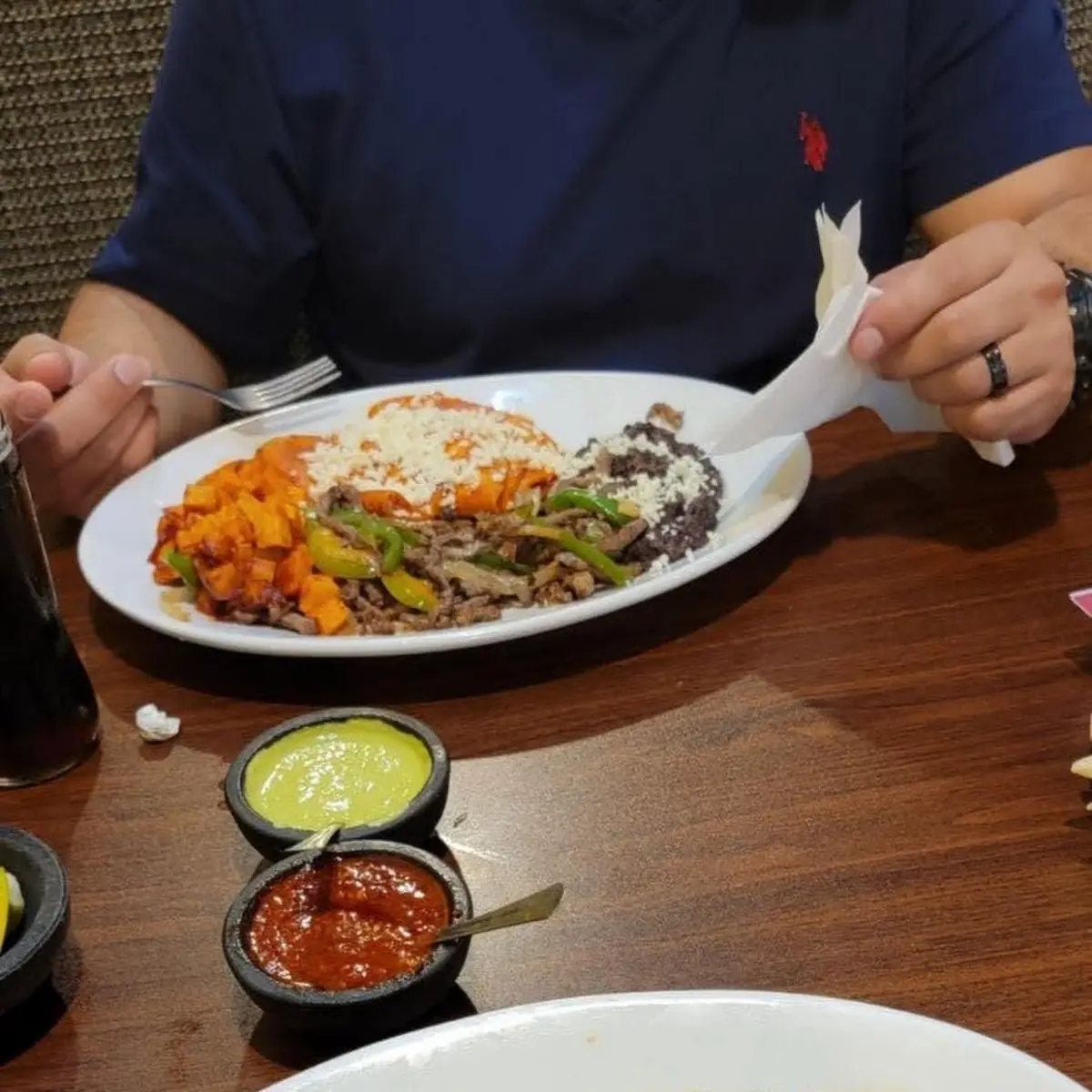 Bistek Ranchero Ranchero Steak Plate