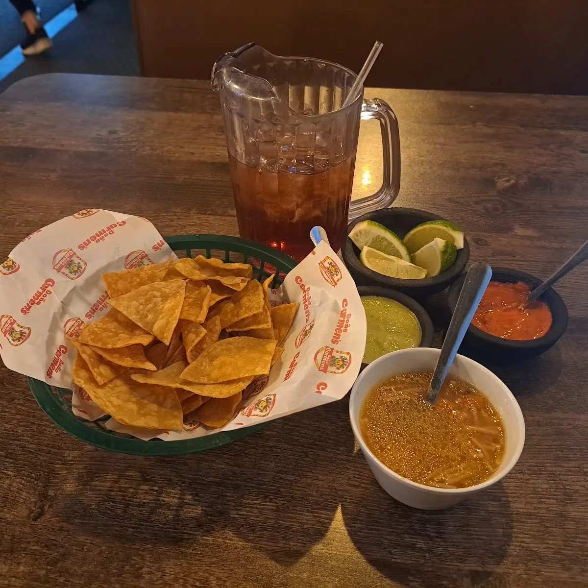 Complimentary Chips Salsa and Fidello