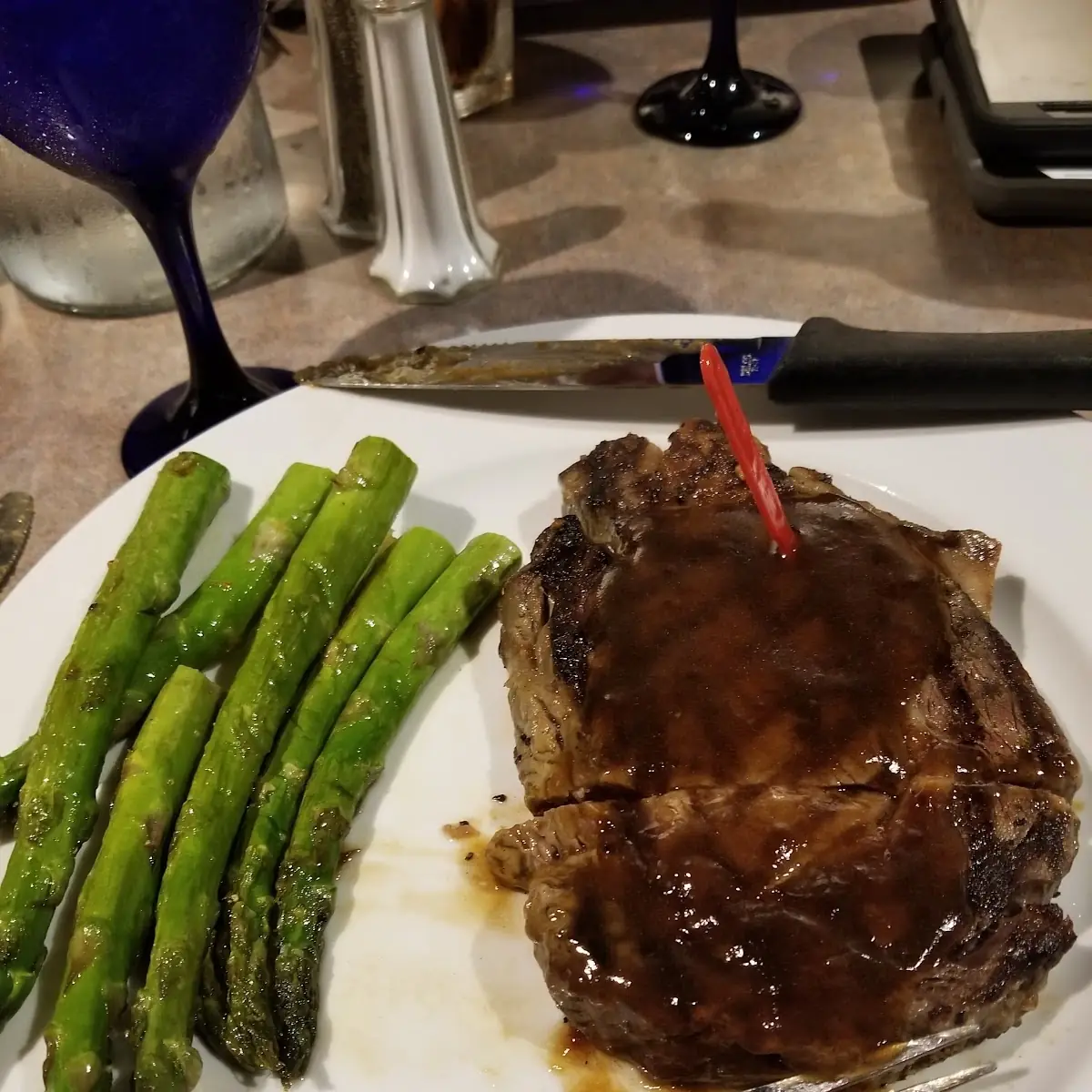 Bourbon Grilled Ribeye