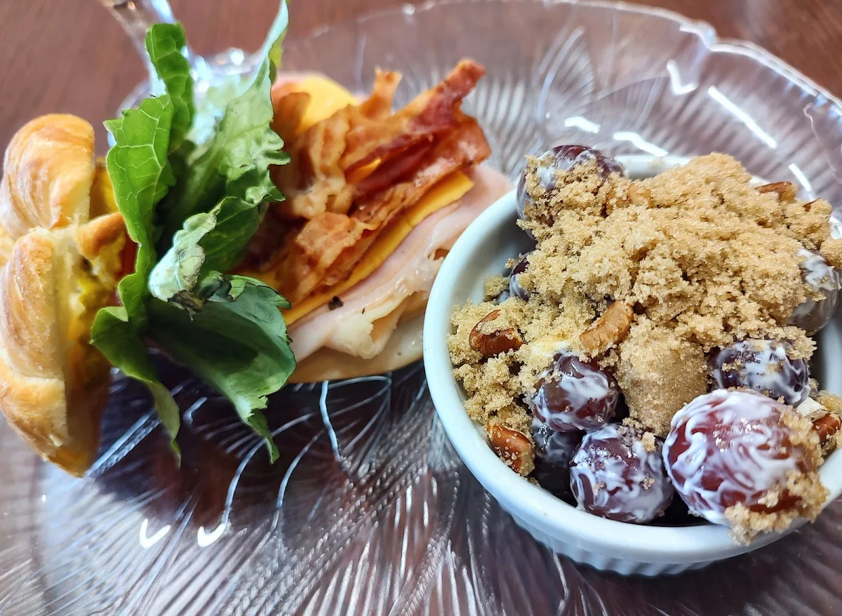 Turkey Club & Grape Salad