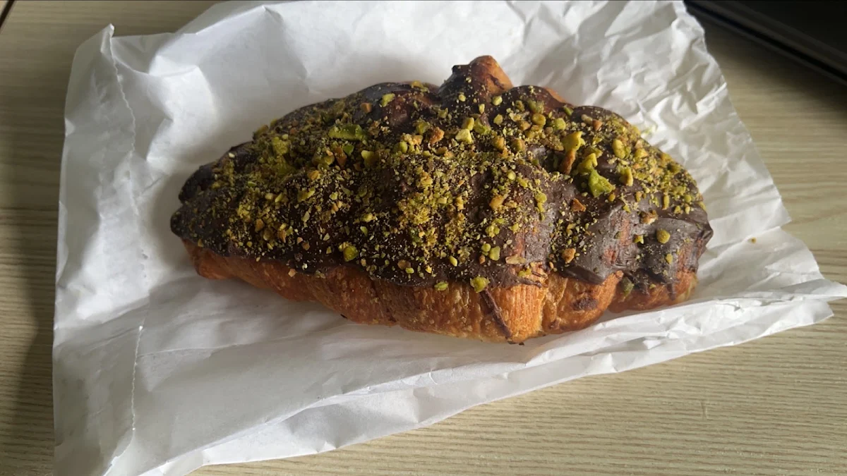 Pistachio Chocolate Croissant, Nhà Specialty Coffee & Kitchen