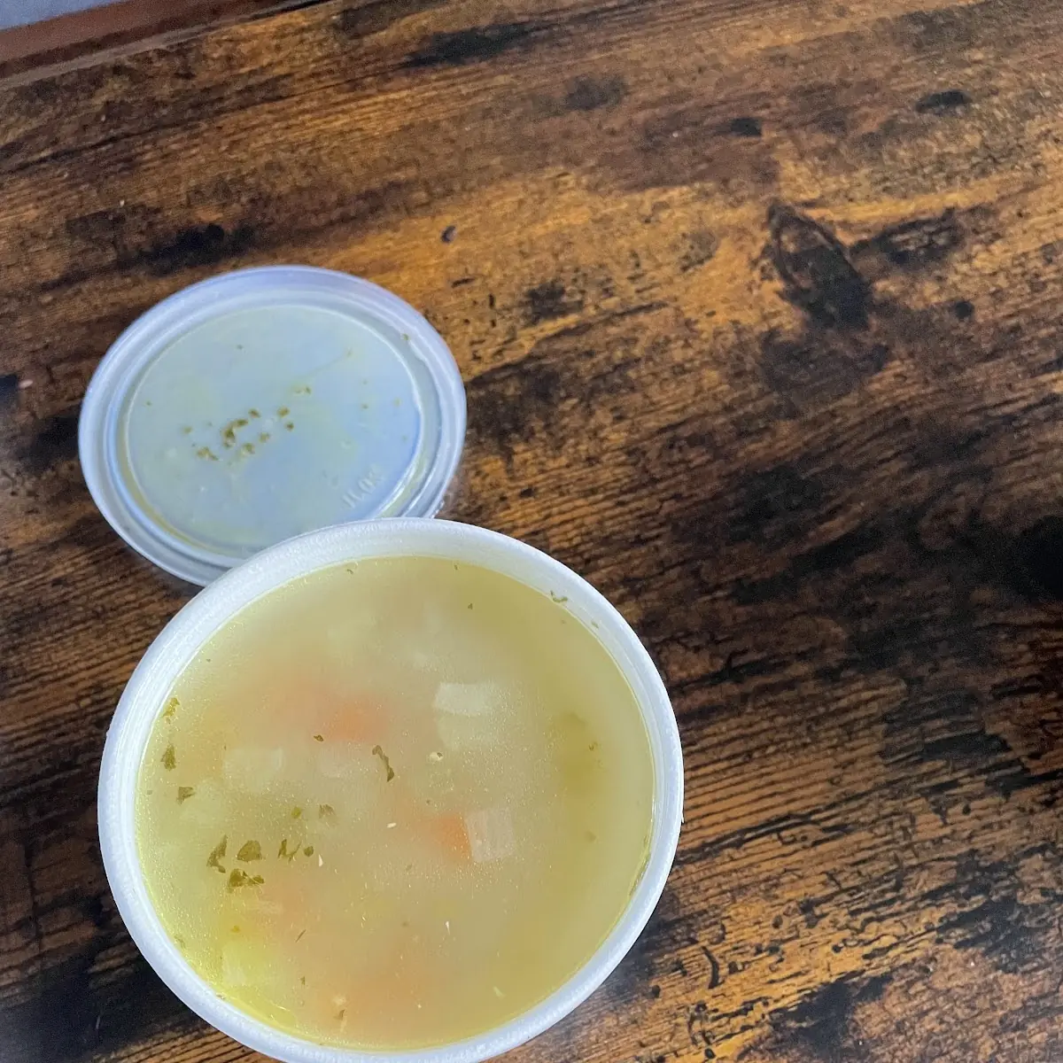 Lemon Rice Chicken Soup