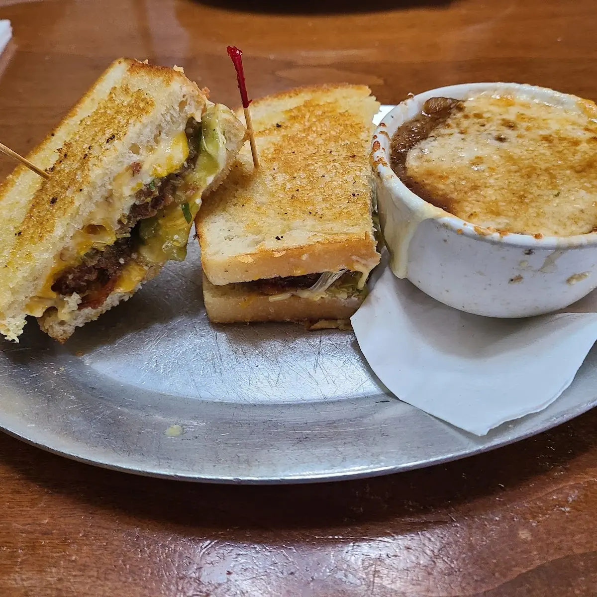 Grilled Cheese & Fried Green Tomato