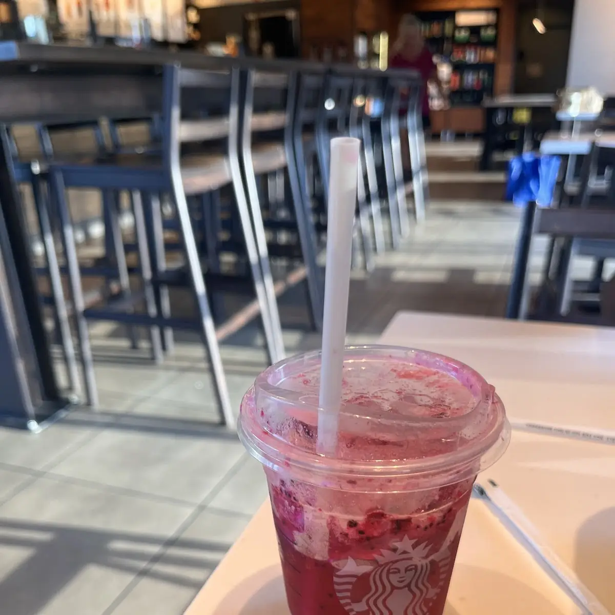 Dragonfruit Peach Tea