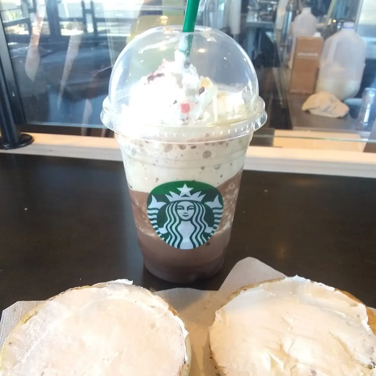 Everything Bagel with Cream Cheese
