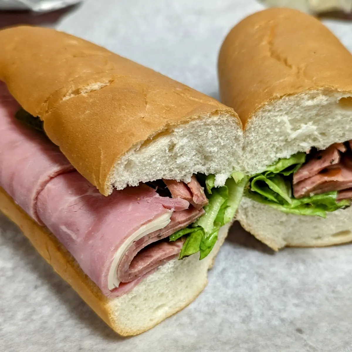 Turkey Salami & Cheese Sub