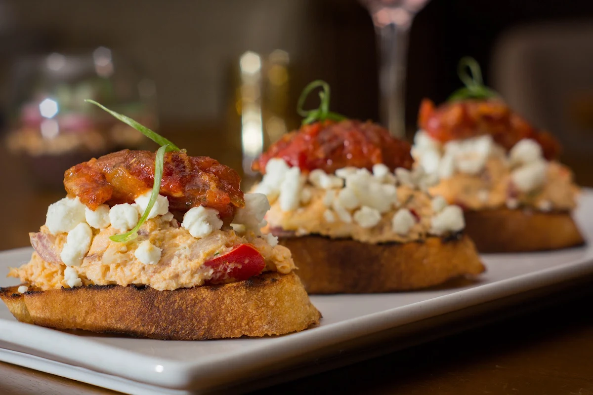 Goat Cheese & Crab Toast