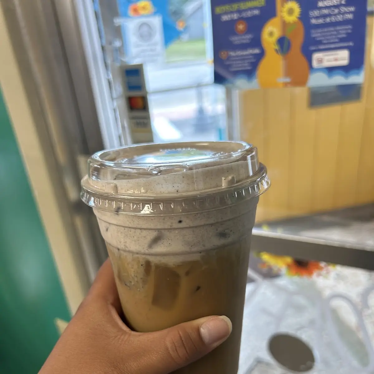 Oreo Cream Cold Brewed Coffee