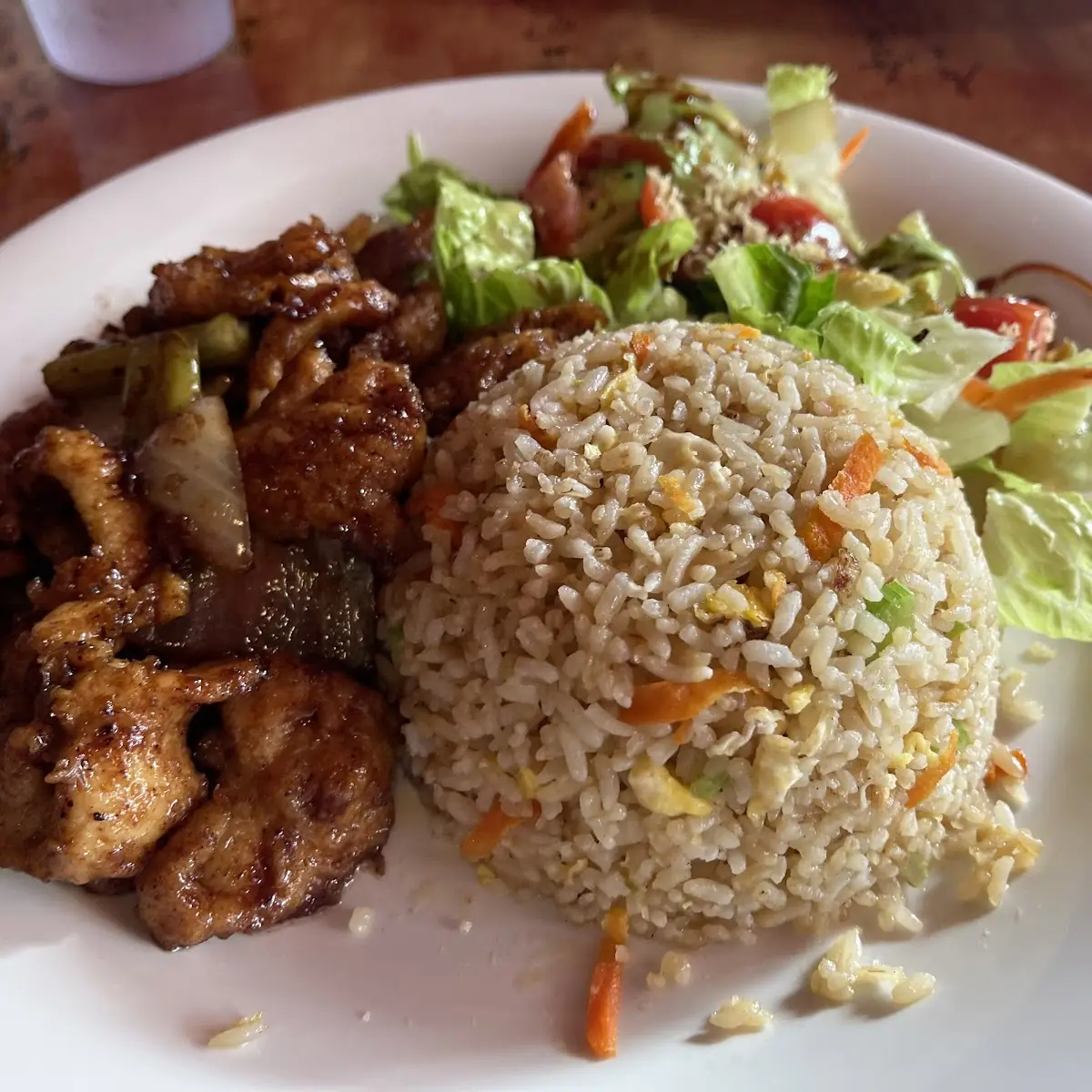 Mongolian Chicken Combination