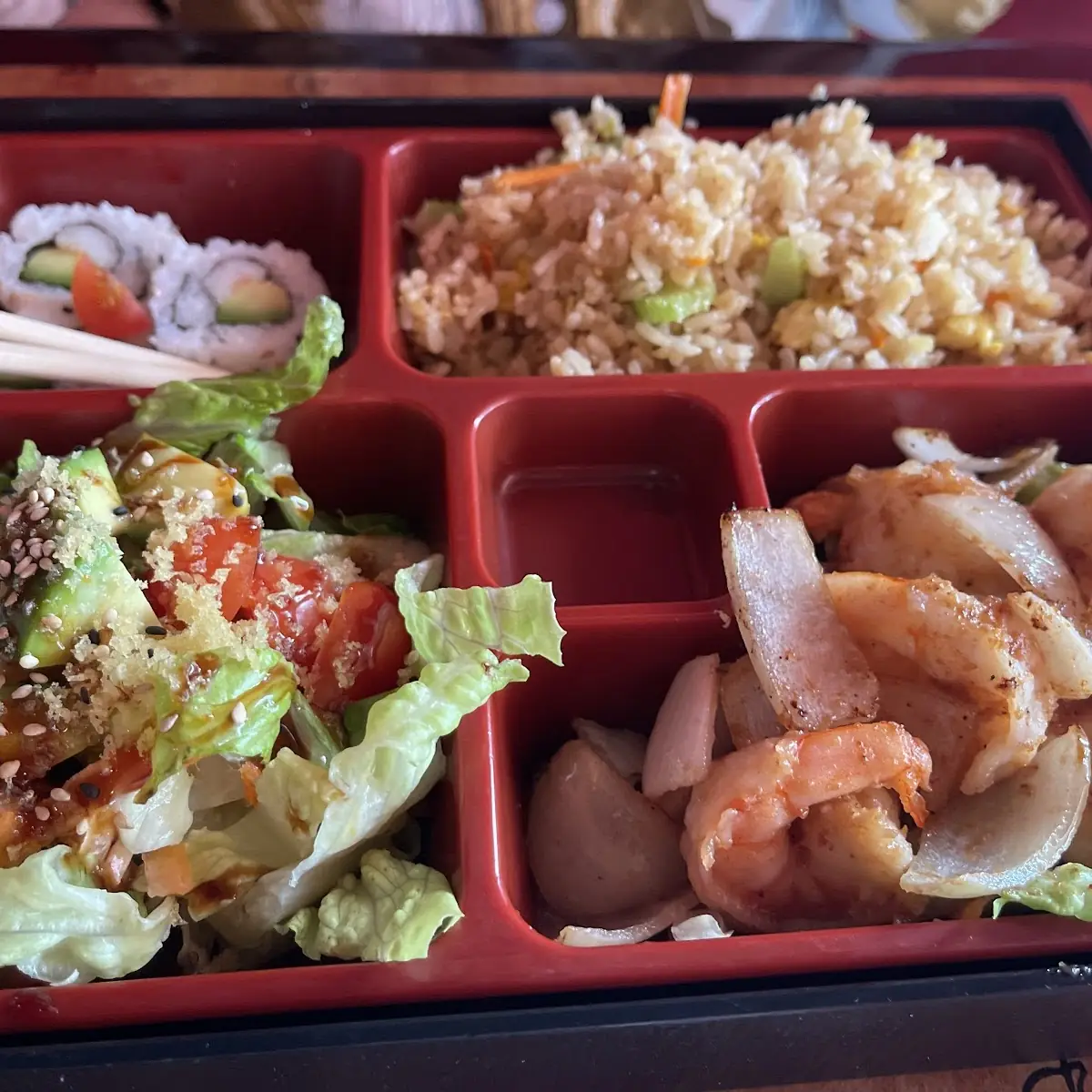 Shrimp Bento Box