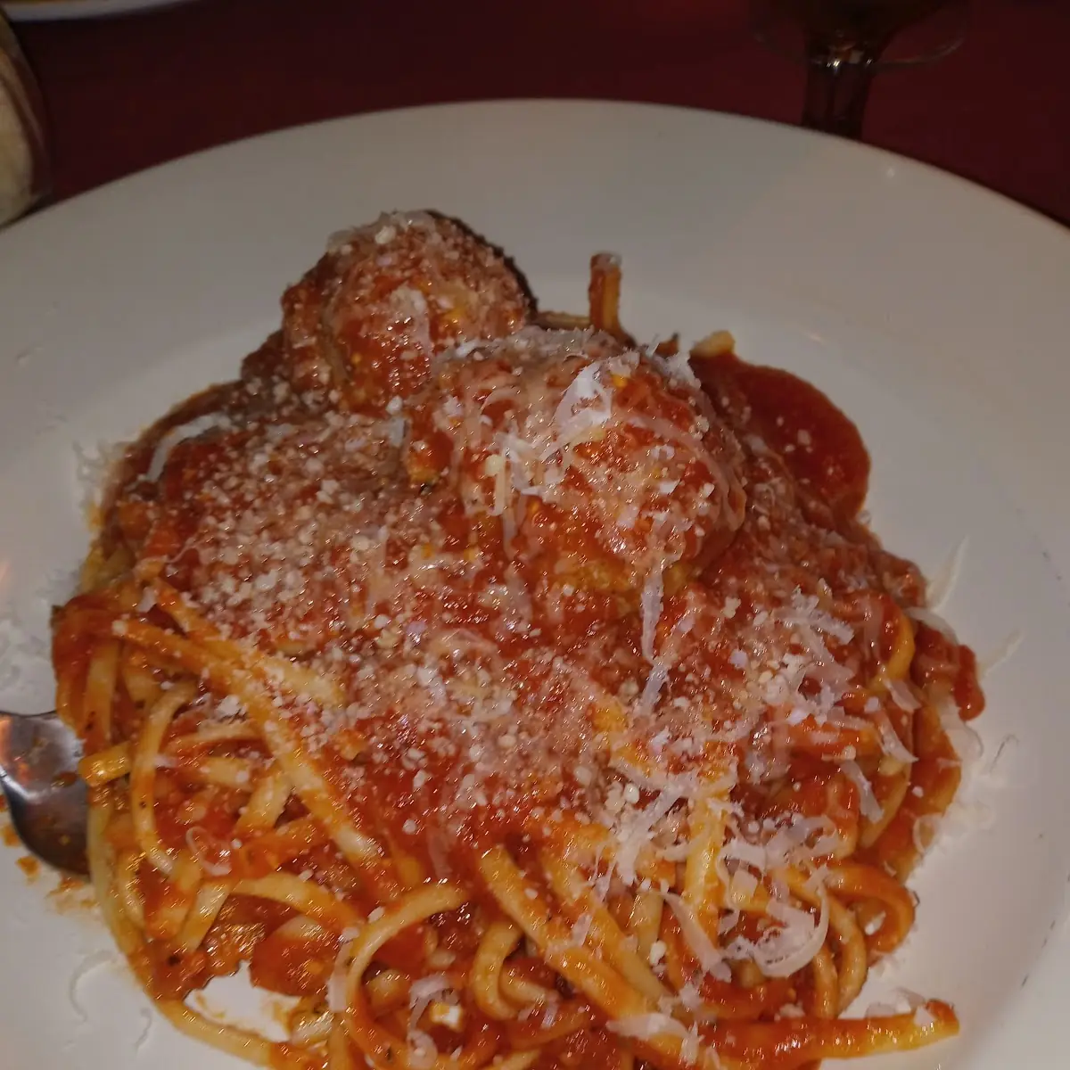 Spaghetti Meatballs