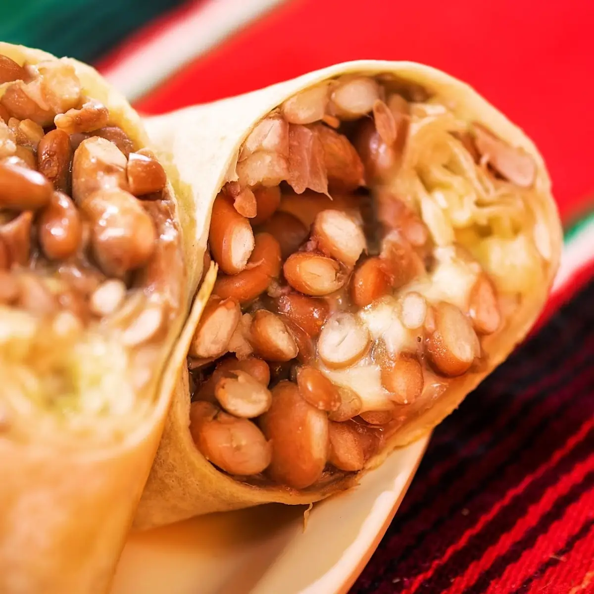 Mini Cheese & Bean Burrito