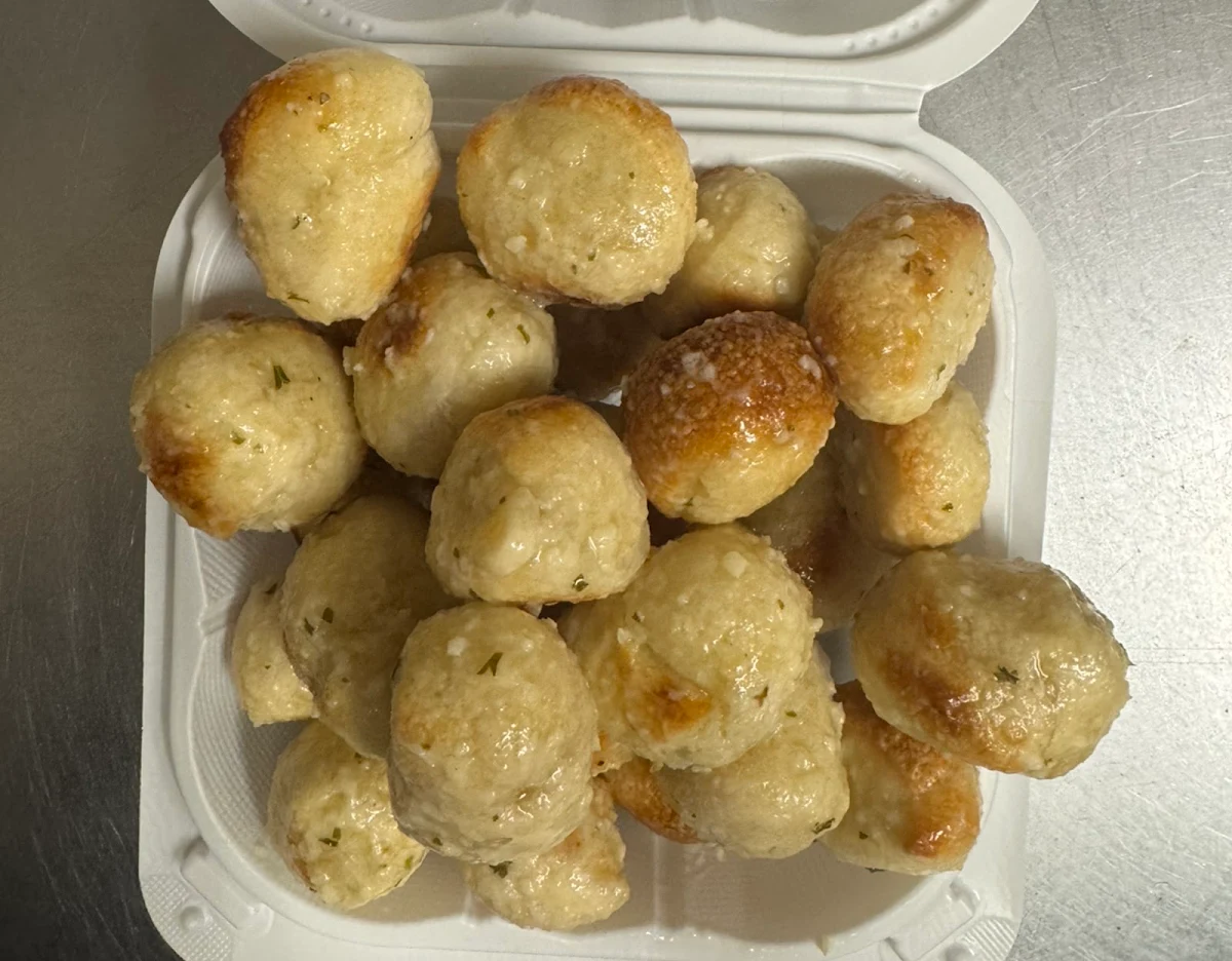 Garlic Bites or Parmesan Bites, Pisa Pizzeria