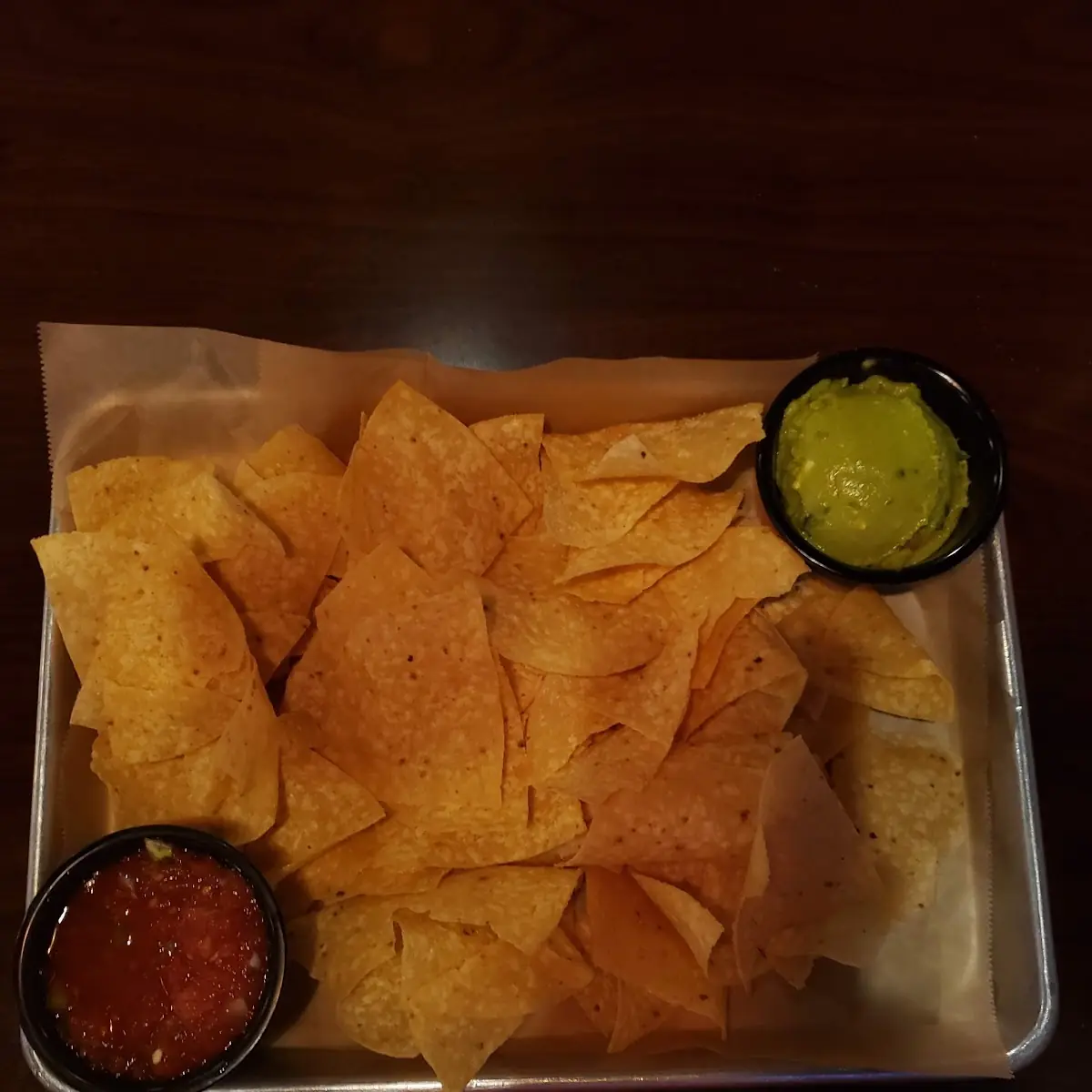 Chips & Salsa with Guacamole
