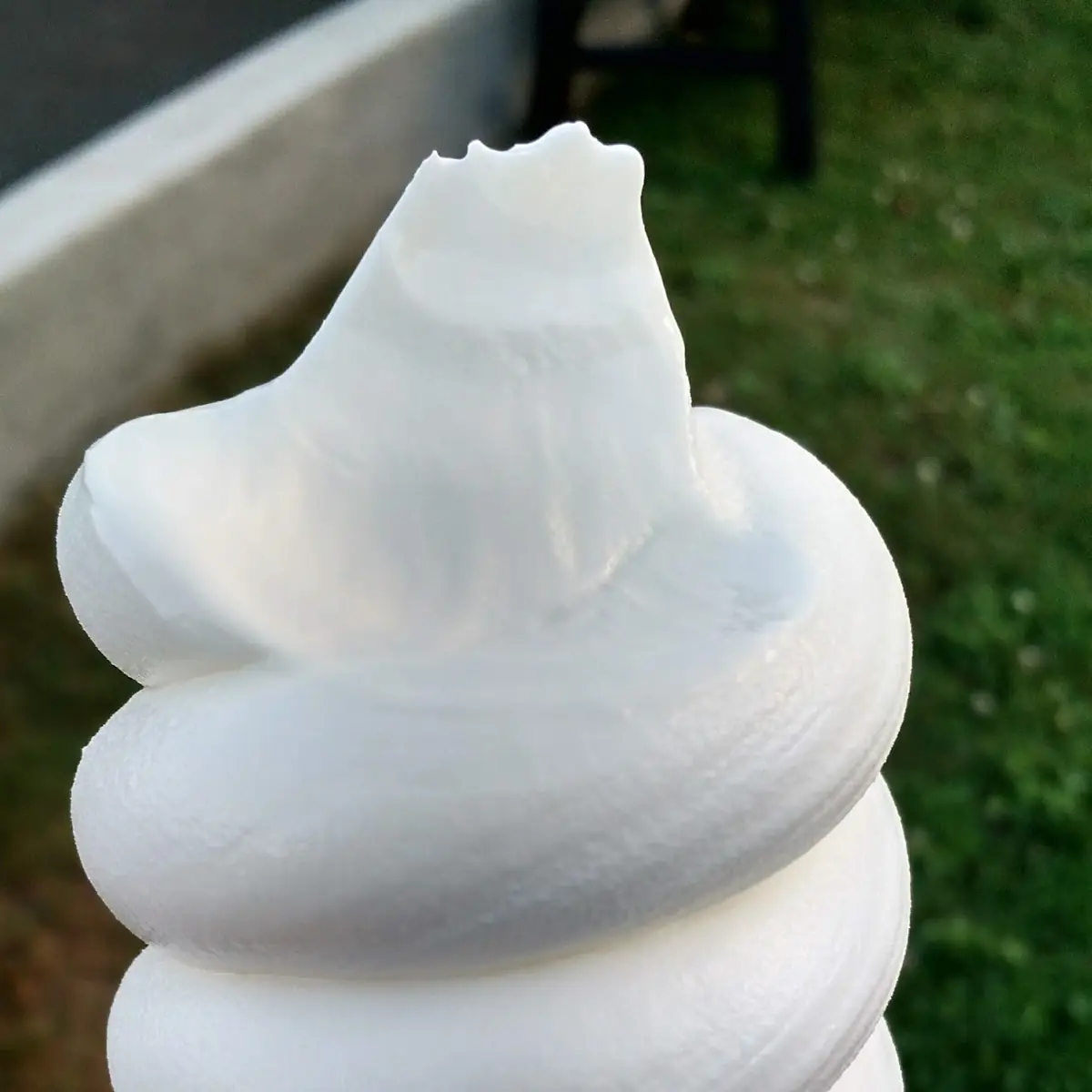 Vanilla Soft Serve Ice Cream Cone