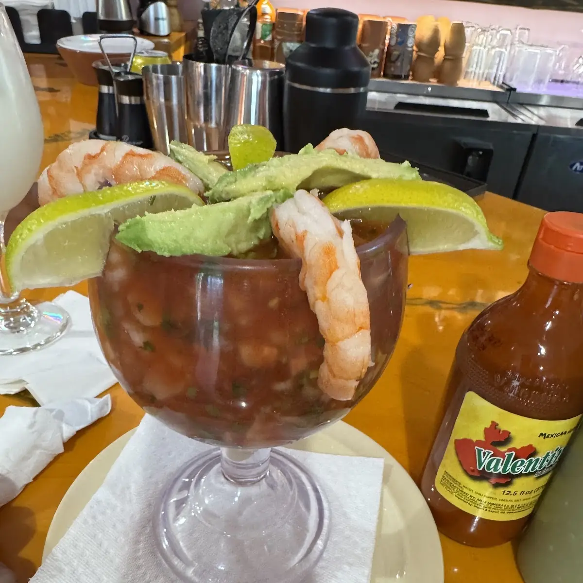 Shrimp Cocktail with Octopus