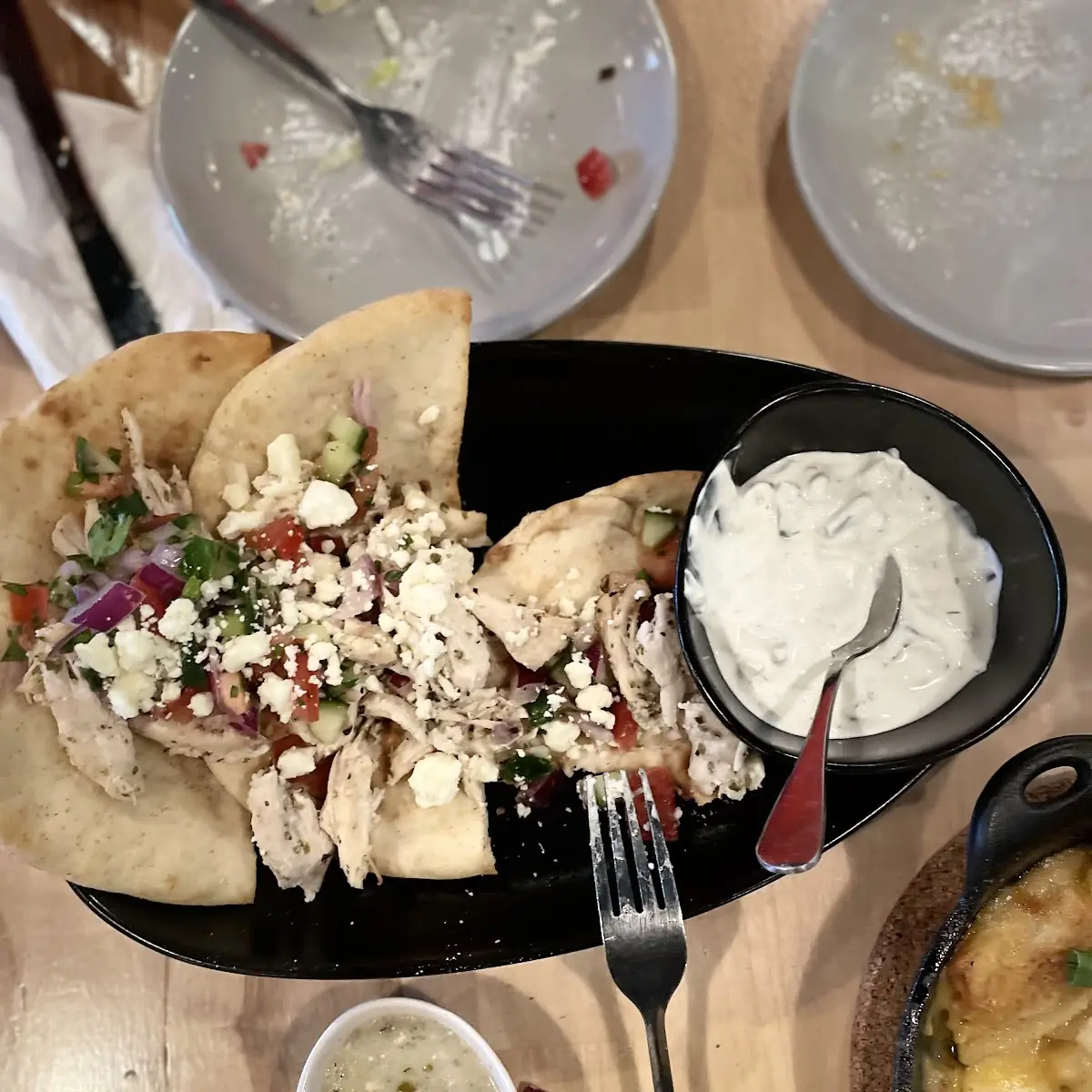Greek Chicken Pita