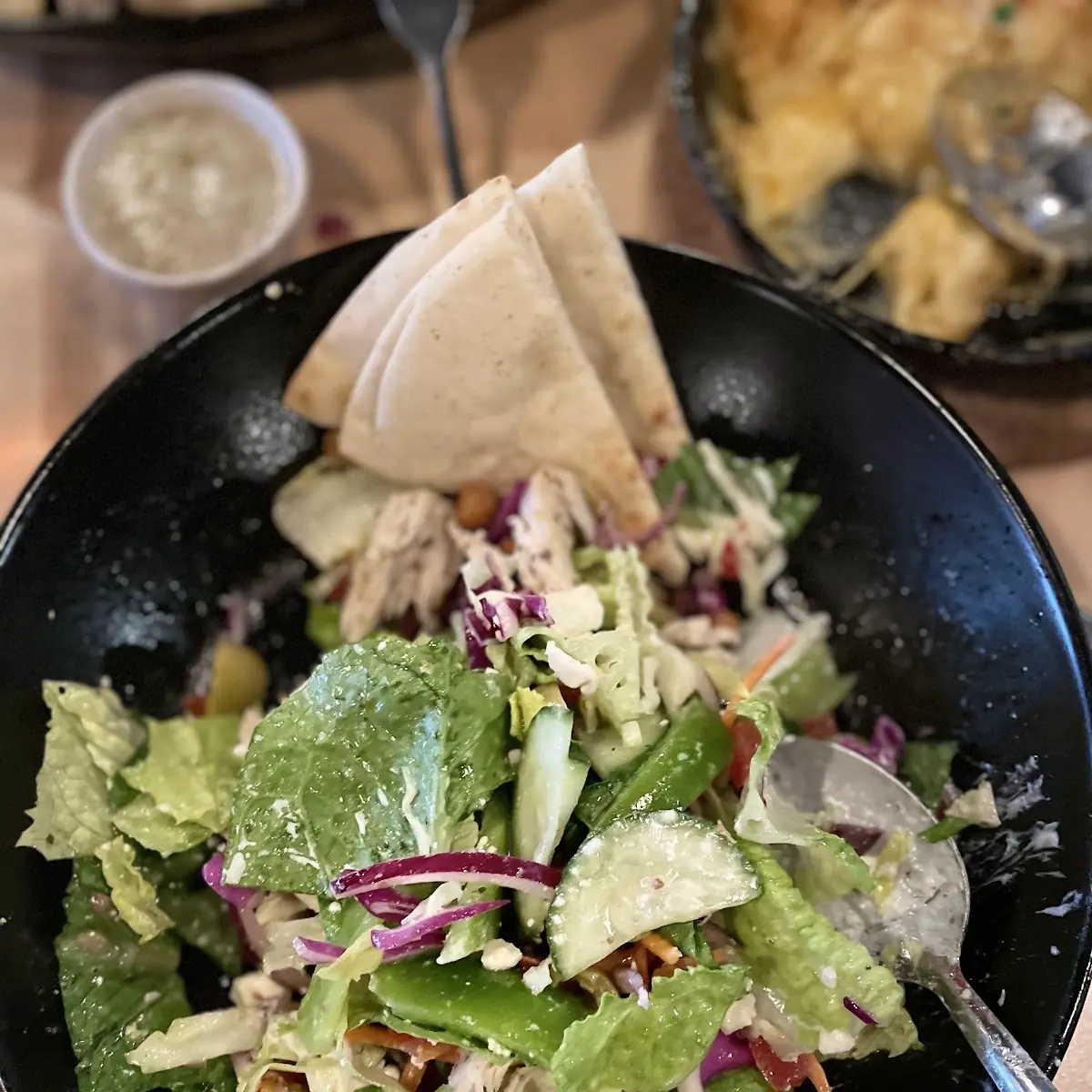 Greek Salad with Chicken