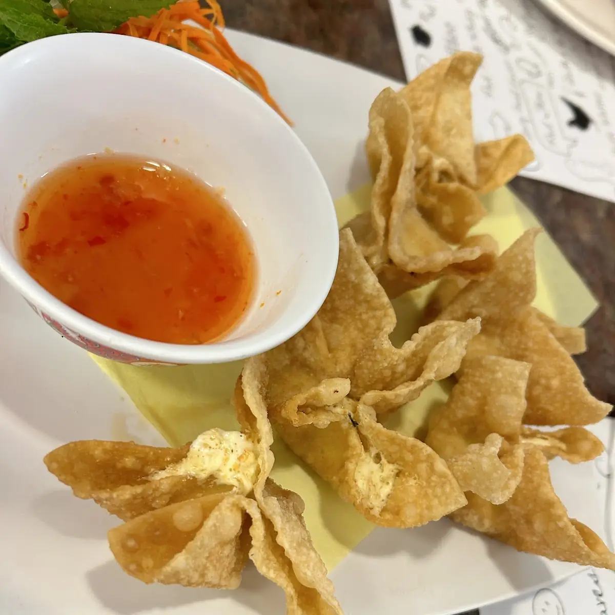 Crab Rangoon 6 pcs