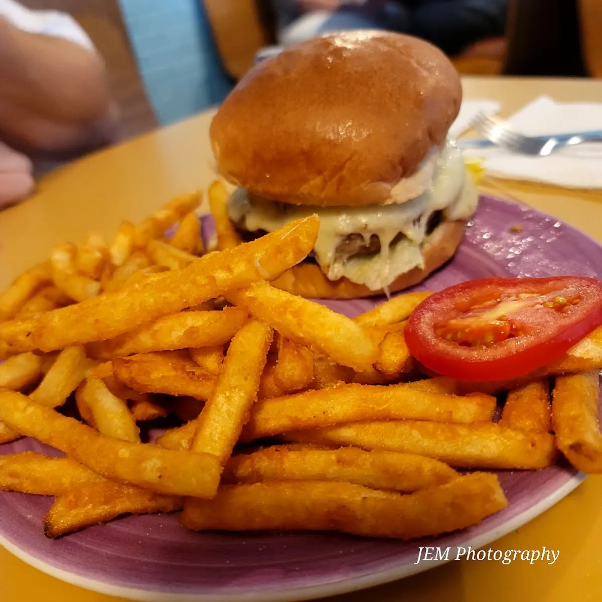 Mushroom Swiss Burger