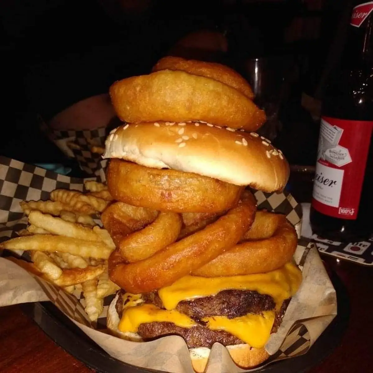 Western Burger Double Cheeseburger
