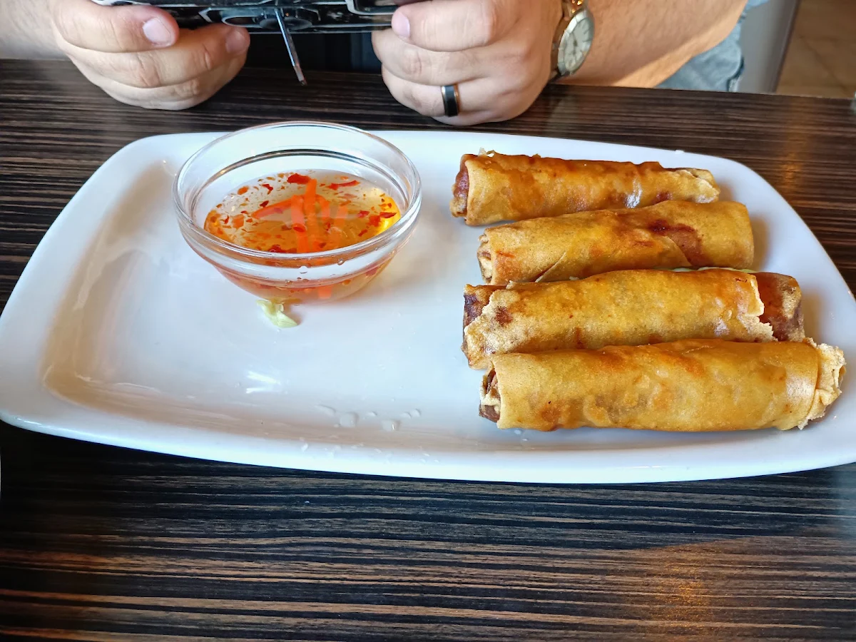 Spring Rolls with Fish Sauce, Pho Hoai Vietnamese Beef House Okotoks