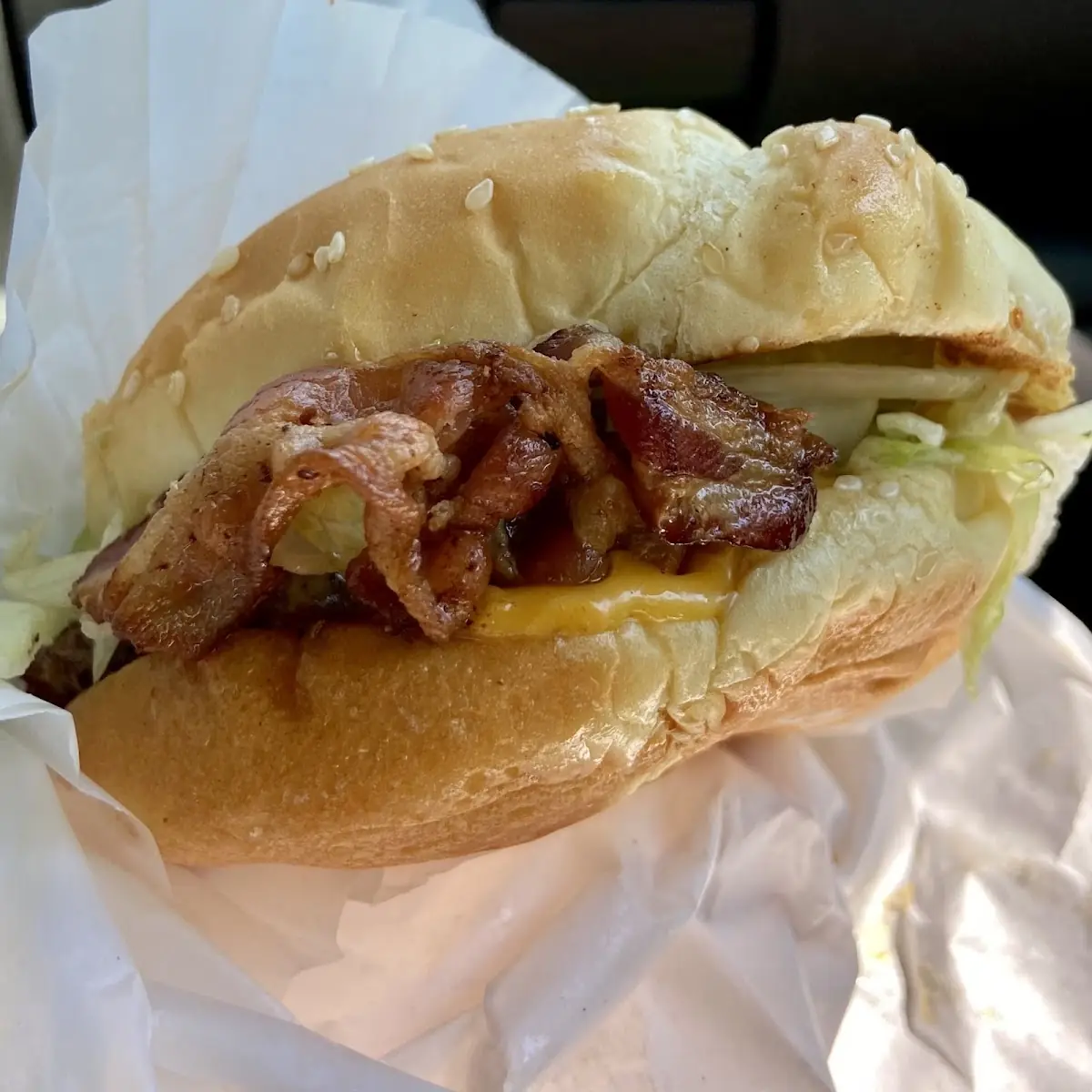 1 4 lb Bacon Cheeseburger
