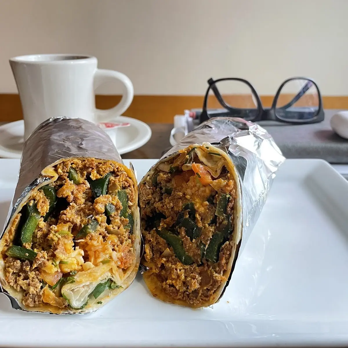Chorizo Breakfast Burrito