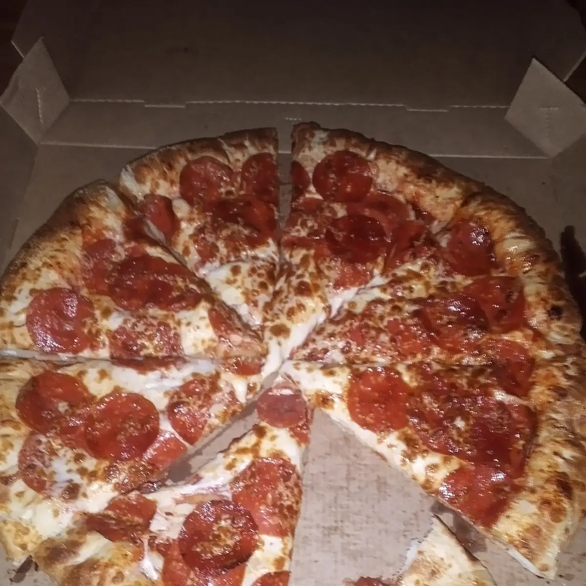 Stuffed Crust Pepperoni Pizza