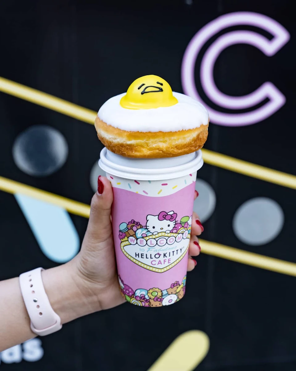 Soft Serve with Hello Kitty Waffle Cone