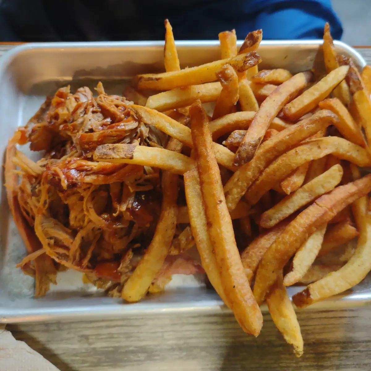 Pulled Pork with Hand Cut Fries