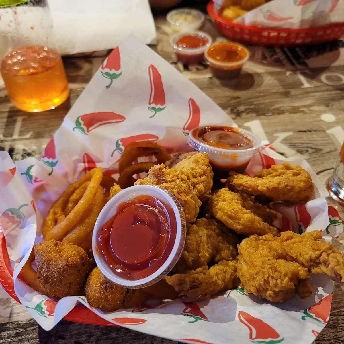 Fried Shrimp Basket 8