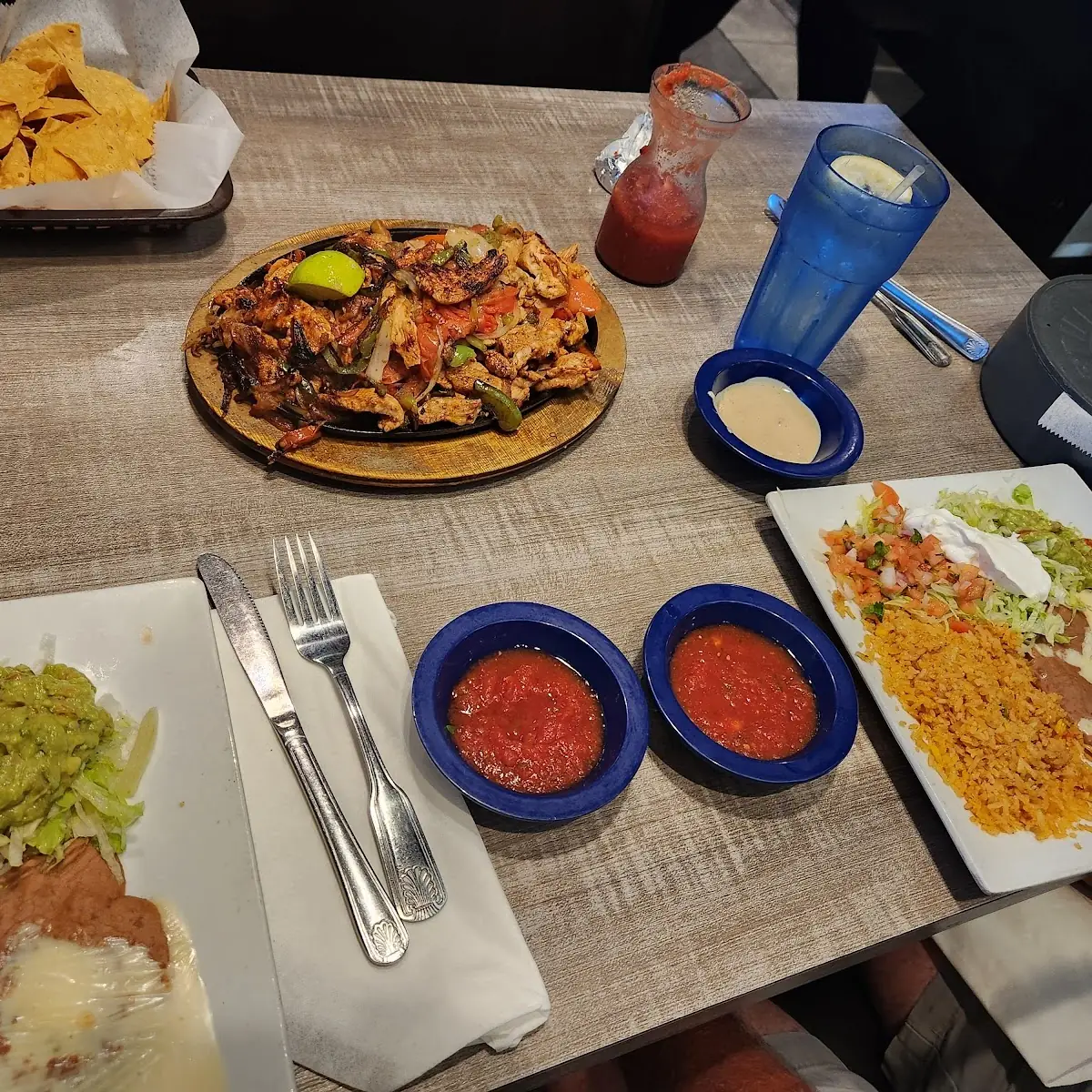 Chicken Fajitas for Two