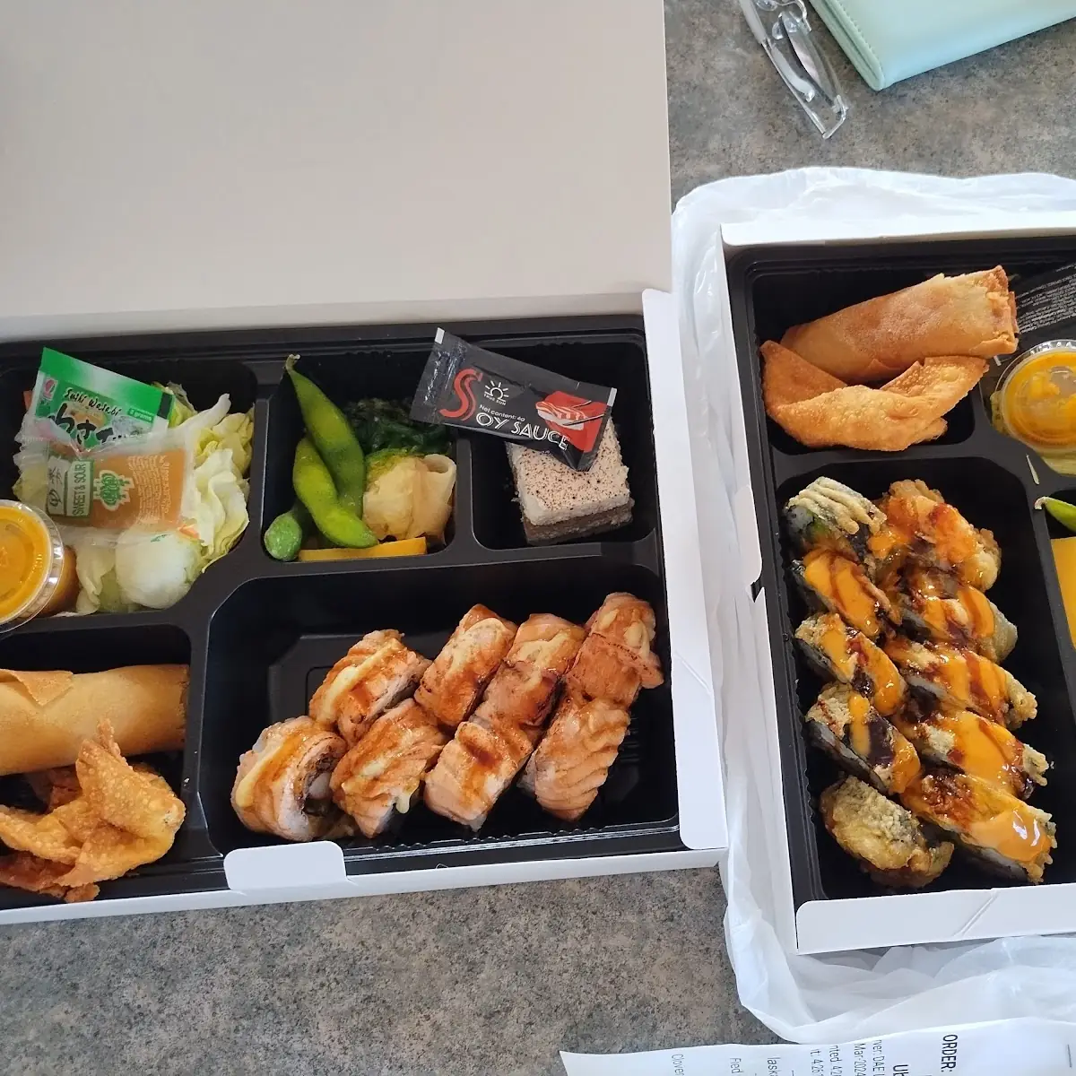 Shrimp Tempura Bento Box