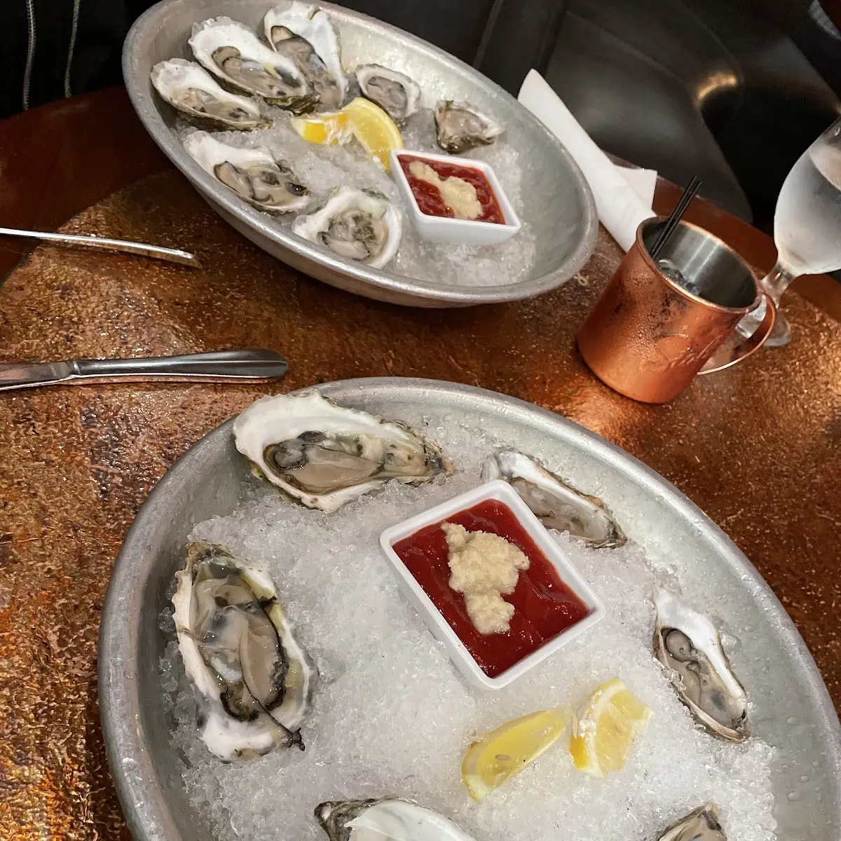 Oysters on the Half Shell