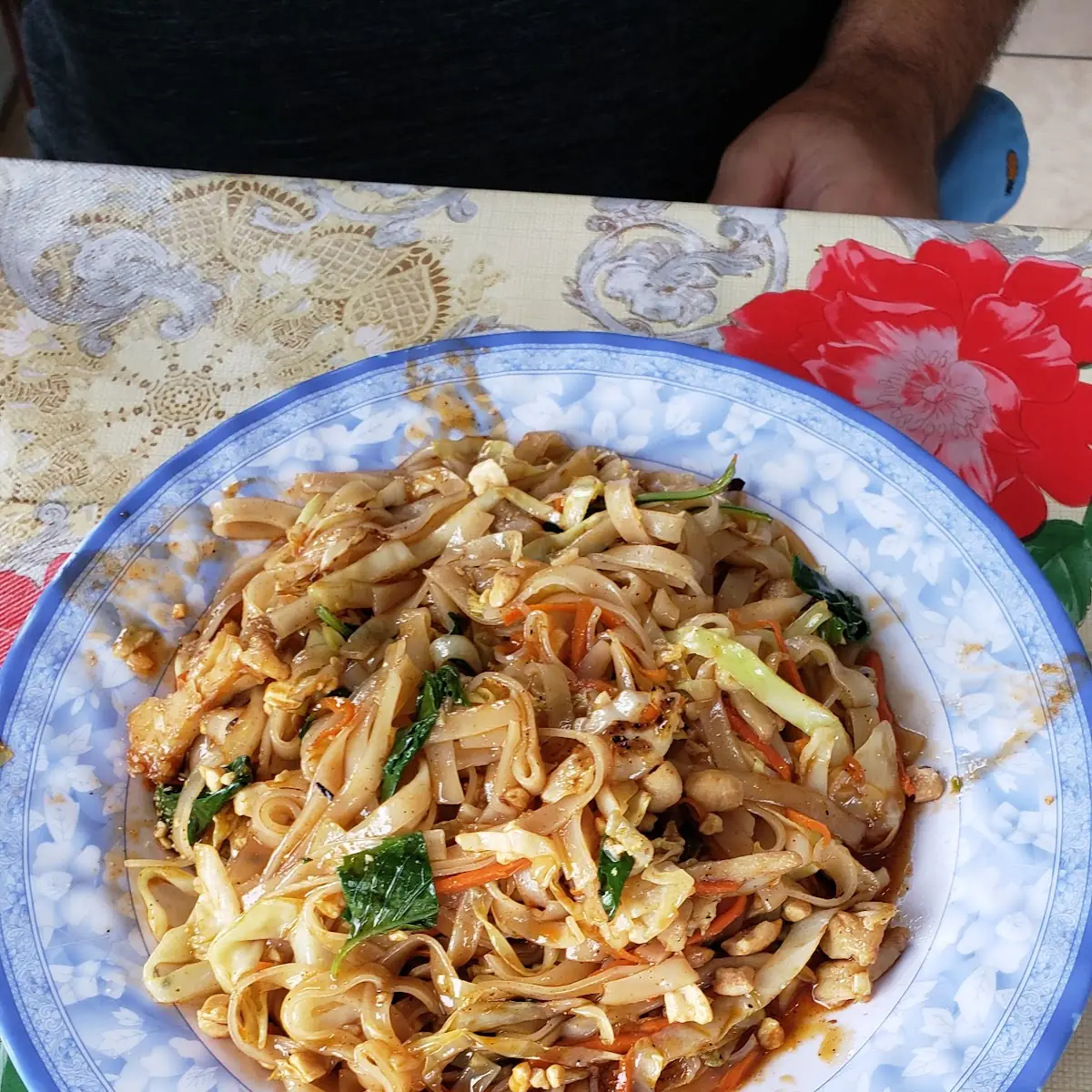 Pad Thai Noodles with Chicken or Beef