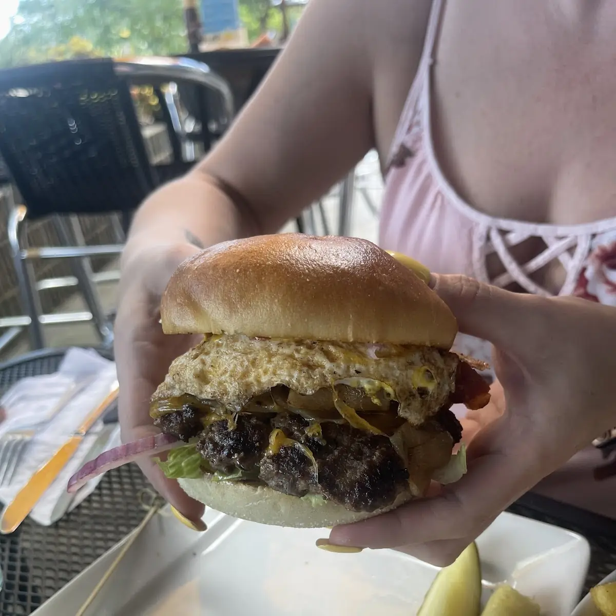 Over the Edge Burger