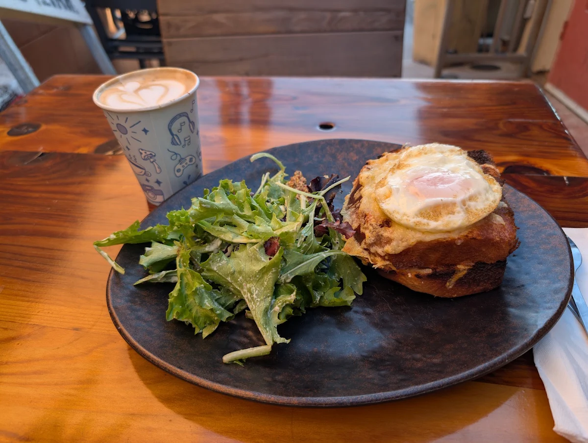 Grilled Cheese and Raspberry Mocha