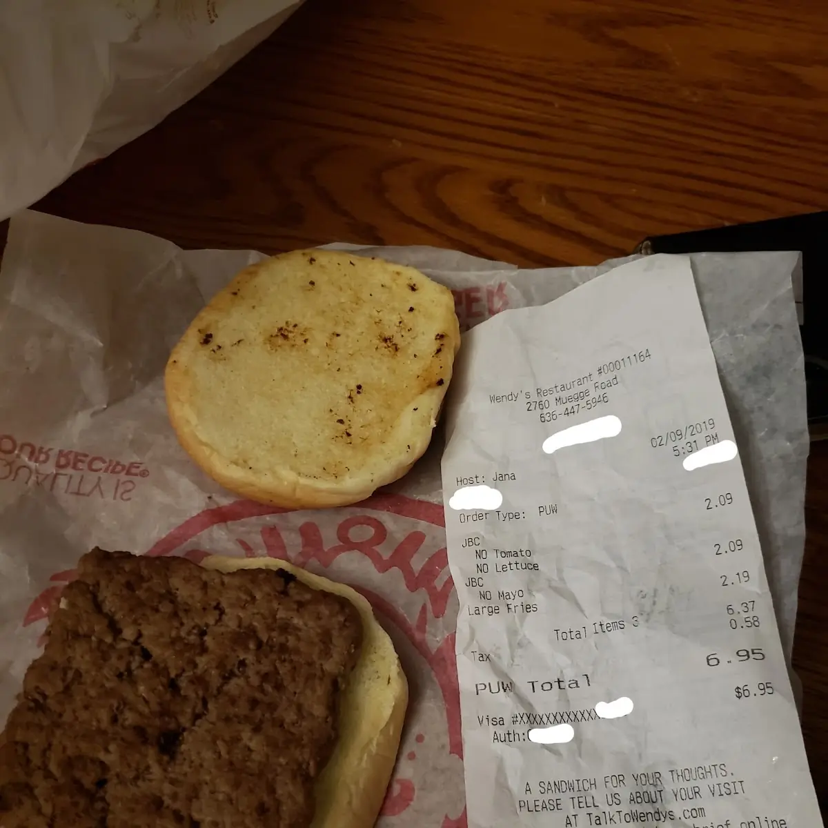 Jr Bacon Cheeseburger